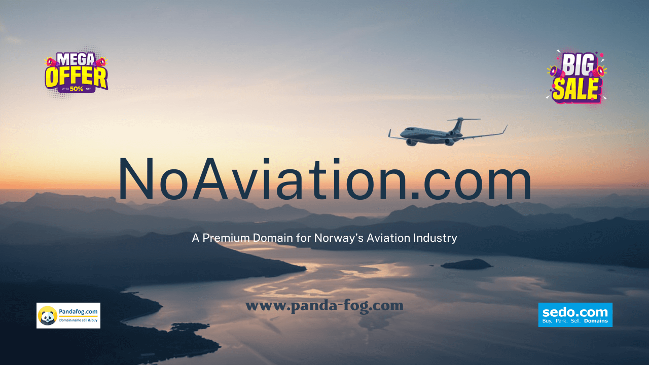 NoAviation.com – A Premium Domain for Norway’s Aviation Industry