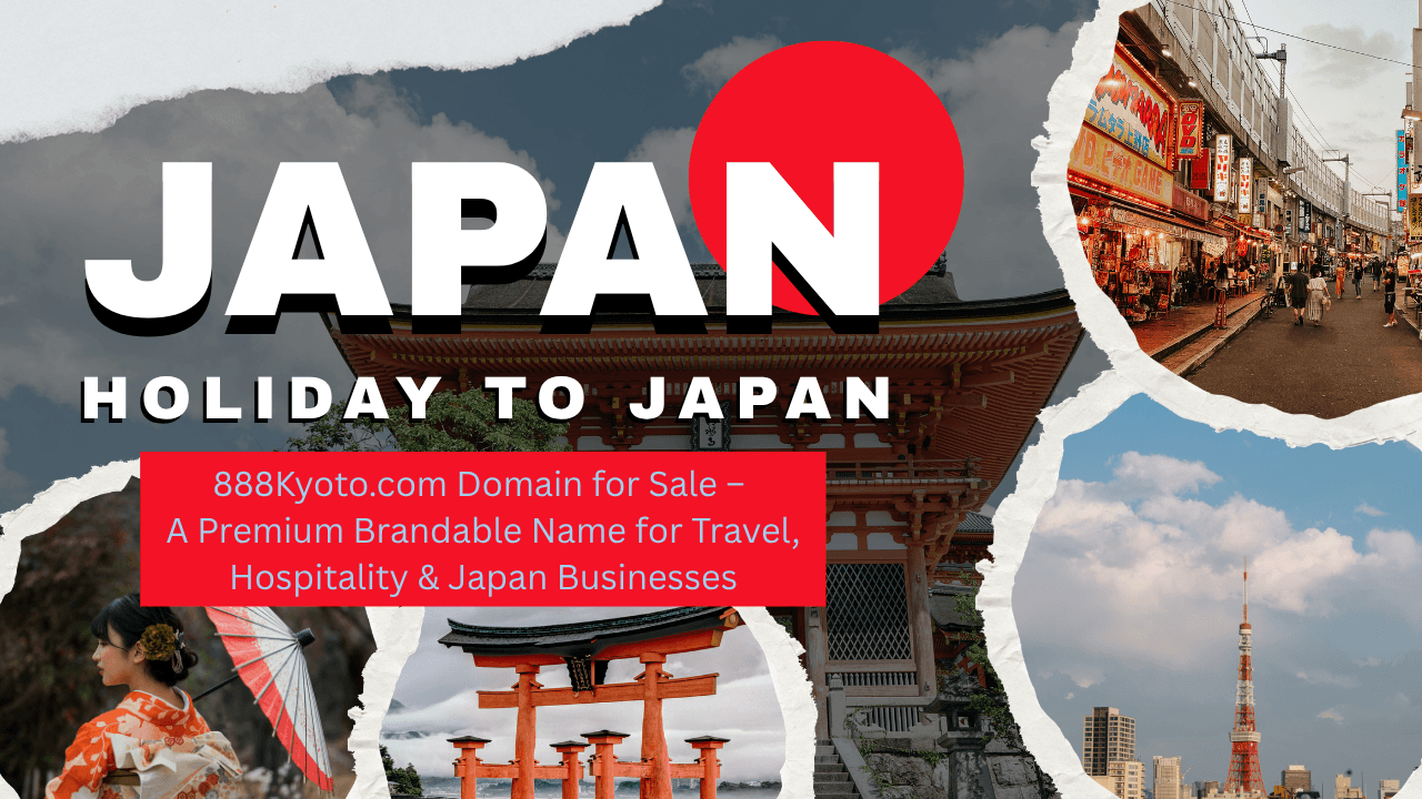 888Kyoto.com for Sale on Panda-Fog – Premium Kyoto Domain for Global Japan Brands